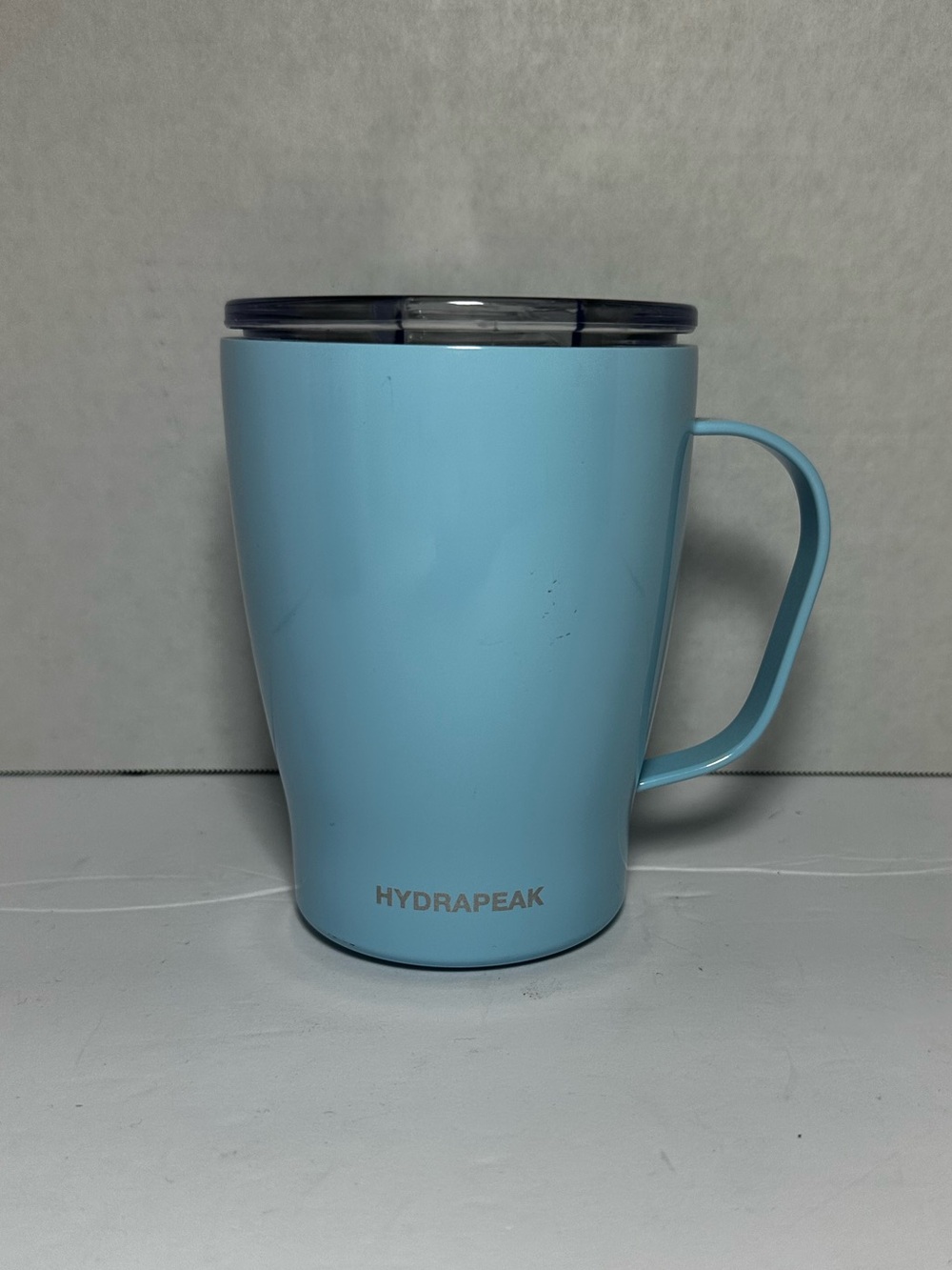Hydrapeak Light Blue 18oz Stainless Steeo Coffee Mug with Handle